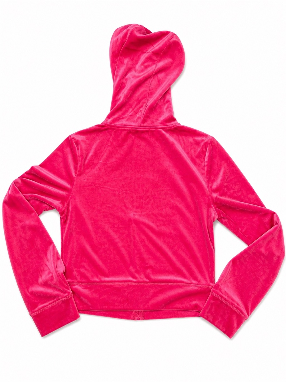 Juicy Couture Neon Pink Velour Zip Hoodie & Joggers Set - Picture 3 of 5